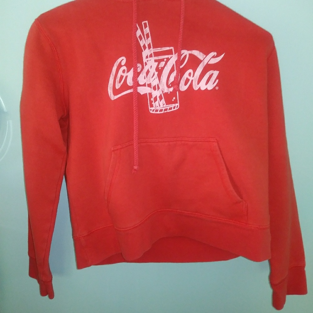 Coca Cola boys hoodie sweatshirt